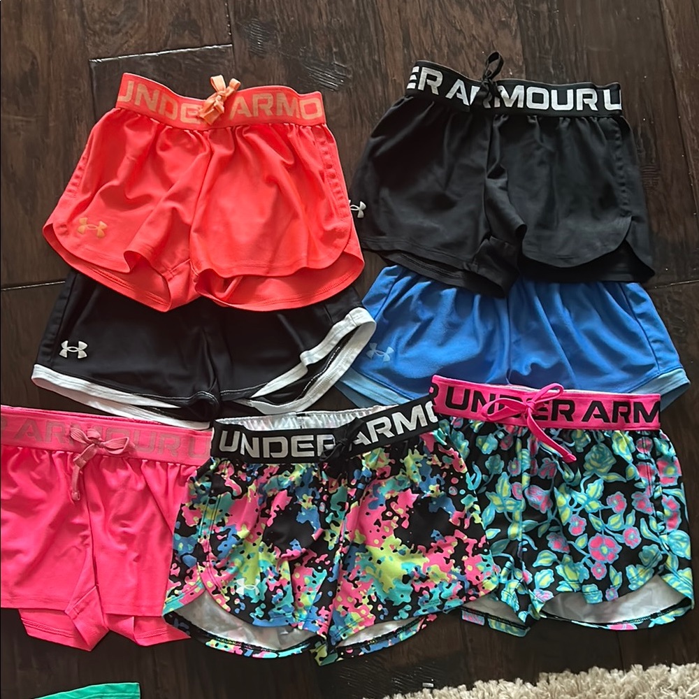 Under Armour Girls Athletic Shorts